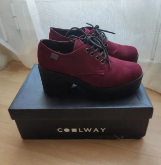 Zapatos burdeos Coolway