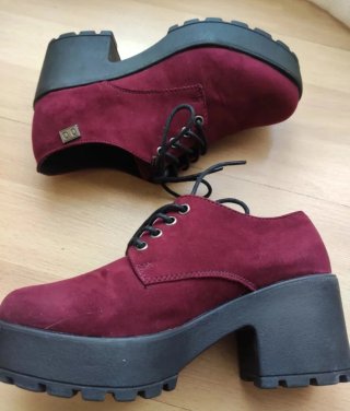 Zapatos burdeos Coolway