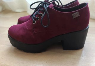 Zapatos burdeos Coolway