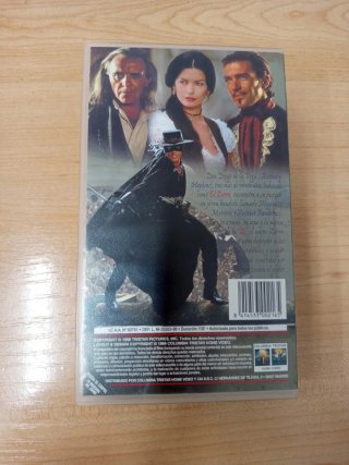 VHS La Máscara del Zorro
