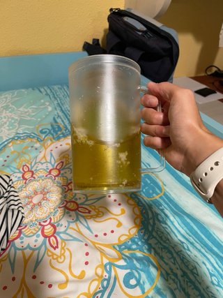 Jarra Miniso con diseño Jolly