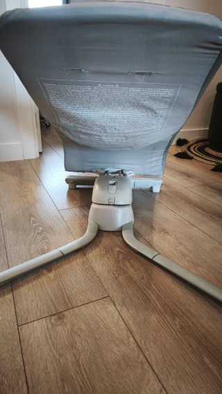 Hamaca Bebé eléctrica Rhythm'n' Chicco gris