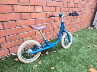 Bicicleta de equilibrio vintage azul Decathlon