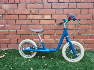 Bicicleta de equilibrio vintage azul Decathlon