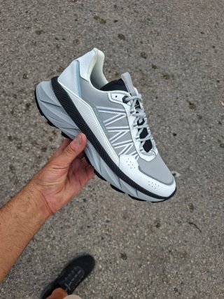 Scarpe Piquadro uomo grigie e bianche