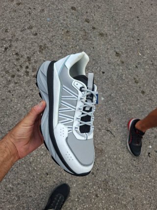 Scarpe Piquadro uomo grigie e bianche