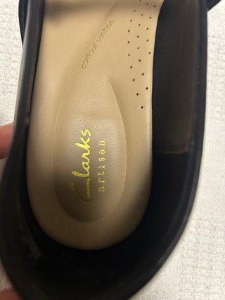 Clarks Bailarinas Piel Hebilla Talla 39