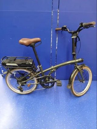 btwin plegable verde