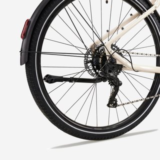 Bicicleta eléctrica trekking motor central cuadro bajo