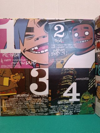 Gorillaz - Gorillaz. Vinilo. LP. 2001. Gatefold