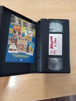 VHS El Cid Cine Histórico Charlton Heston