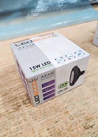 Lampadina LED AR111 gU10 15W LedEcco Akme Spot