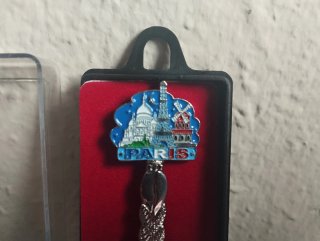 Cuchara souvenir París Torre Eiffel
