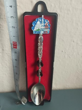 Cuchara souvenir París Torre Eiffel