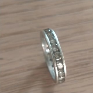 Anillo Plata Circonitas Talla 15