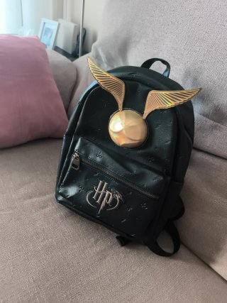 Mochila Harry Potter Polipiel Dorada Negra