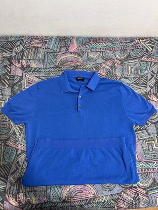 Polo Massimo Dutti Azul