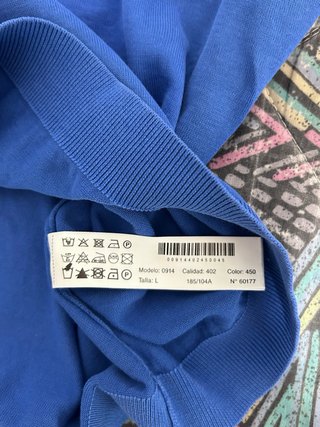 Polo Massimo Dutti Azul