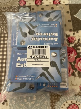 Auriculares Estéreo Electro DH 3.5mm