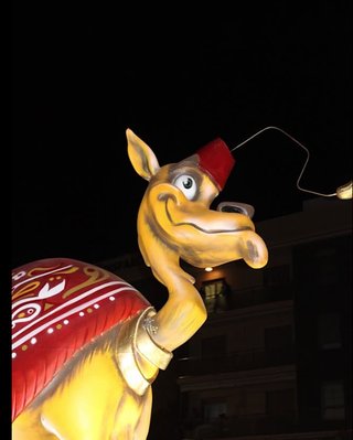Figuras para desfiles y cabalgatas