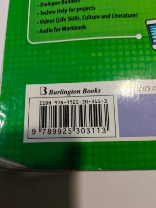 Libro de Inglés 1° ESO. ISBN: 978-9925-30-311-3