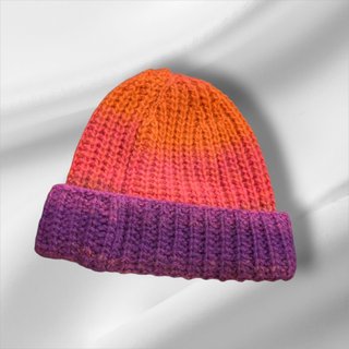 Cappello Guess Lana e Alpaca Arancio Viola