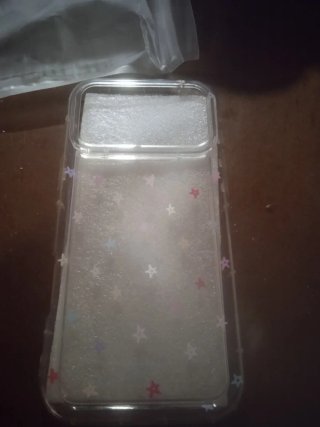 Funda iPhone 17 Estrellas Transparente