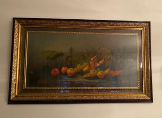 Grande quadro con natura morta