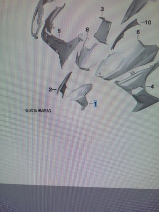 Cubierta Rueda BMW C650 Sport