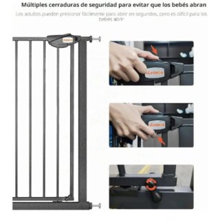Barrera seguridad bebés/mascotas Ubravoo