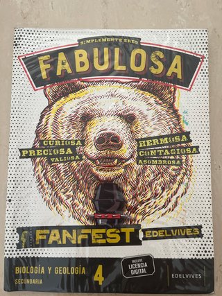 Biología y Geología 4, Secundaria, Fanfest Edel...