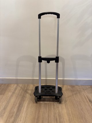 Carro para mochila escolar negro