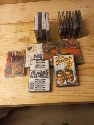 15 Casetes Música Años 80