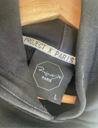 Sudadera Project X Paris Negra Talla M