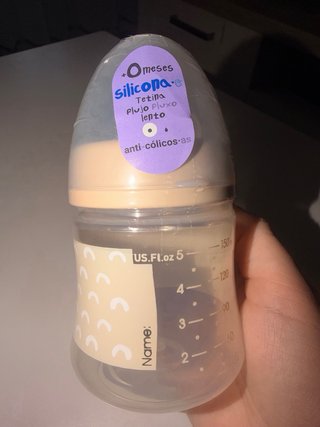 Biberón Silicona Anti-cólico +0m