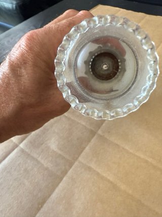 Lámpara de parafina quemador 18 cm alto