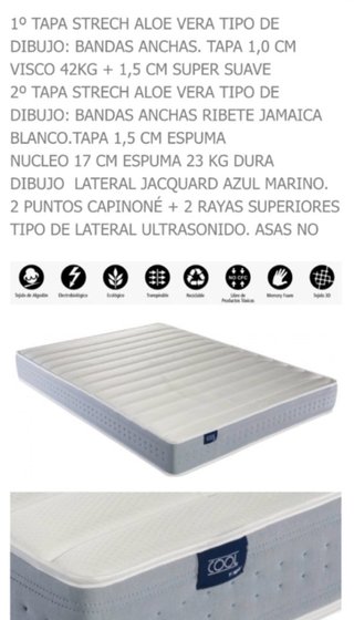 Cama IKEA MALM+somier+colchón+funda