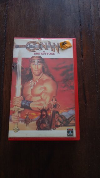 VHS Conan il Distruttore ex noleggio