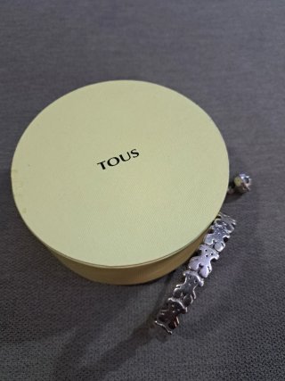 Pulsera Tous Oso Plata