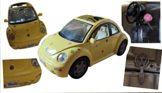 Coche Barbie Amarillo
