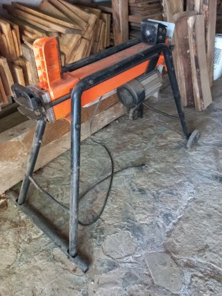 Astilladora Leña Hidráulica Horizontal 6 Toneladas