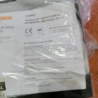 OREWORK Pantalones Impermeables Agua XL