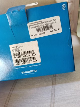 Pedales Shimano SPD PD-M520