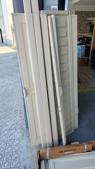Caseta de Jardín Resina Duramax 1,2x2,4 m Beige