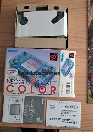 NEO GEO POCKET COLOR Crystal Blue SNK