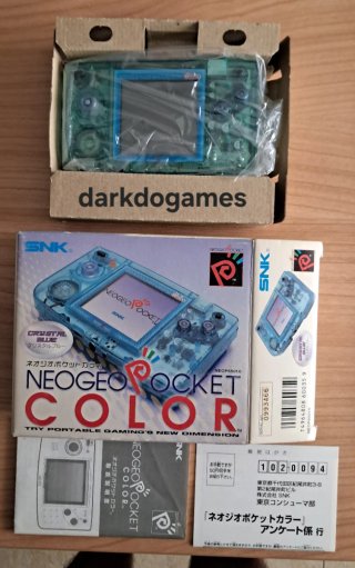 NEO GEO POCKET COLOR Crystal Blue SNK