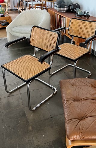 Silla Cesca vintage italiana 70. Precio uni. Hay 2