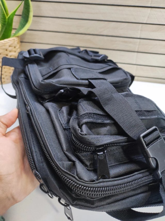 Mochila Táctica Militar 25L Negra