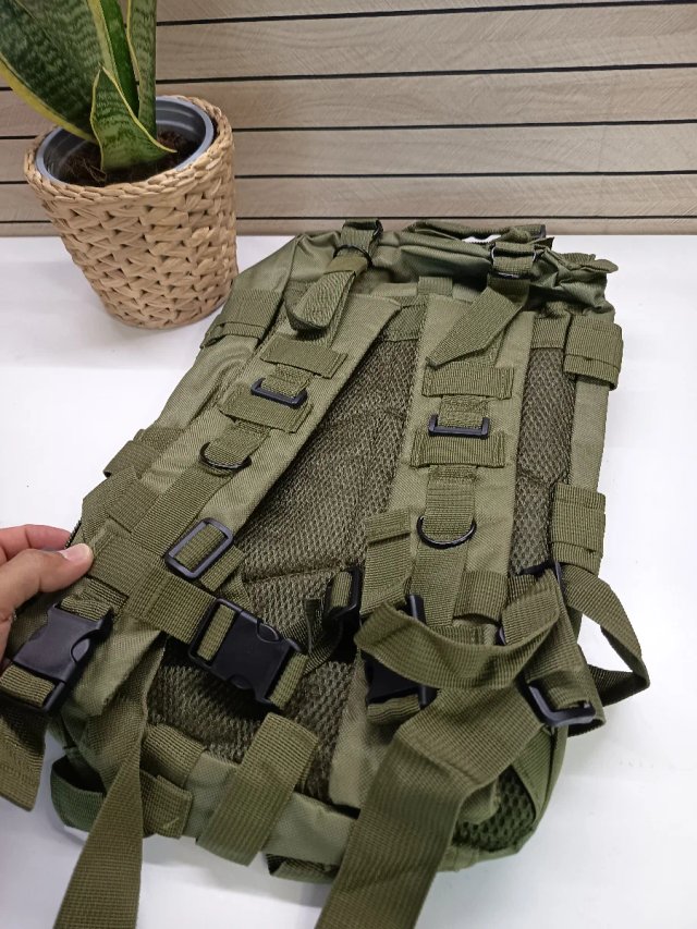 Mochila Táctica Militar 25L Negra