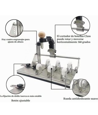 Cortador de botellas de vidrio